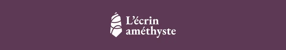 Logo L’écrin améthyste – salle de yoga et bien-être à Rennes